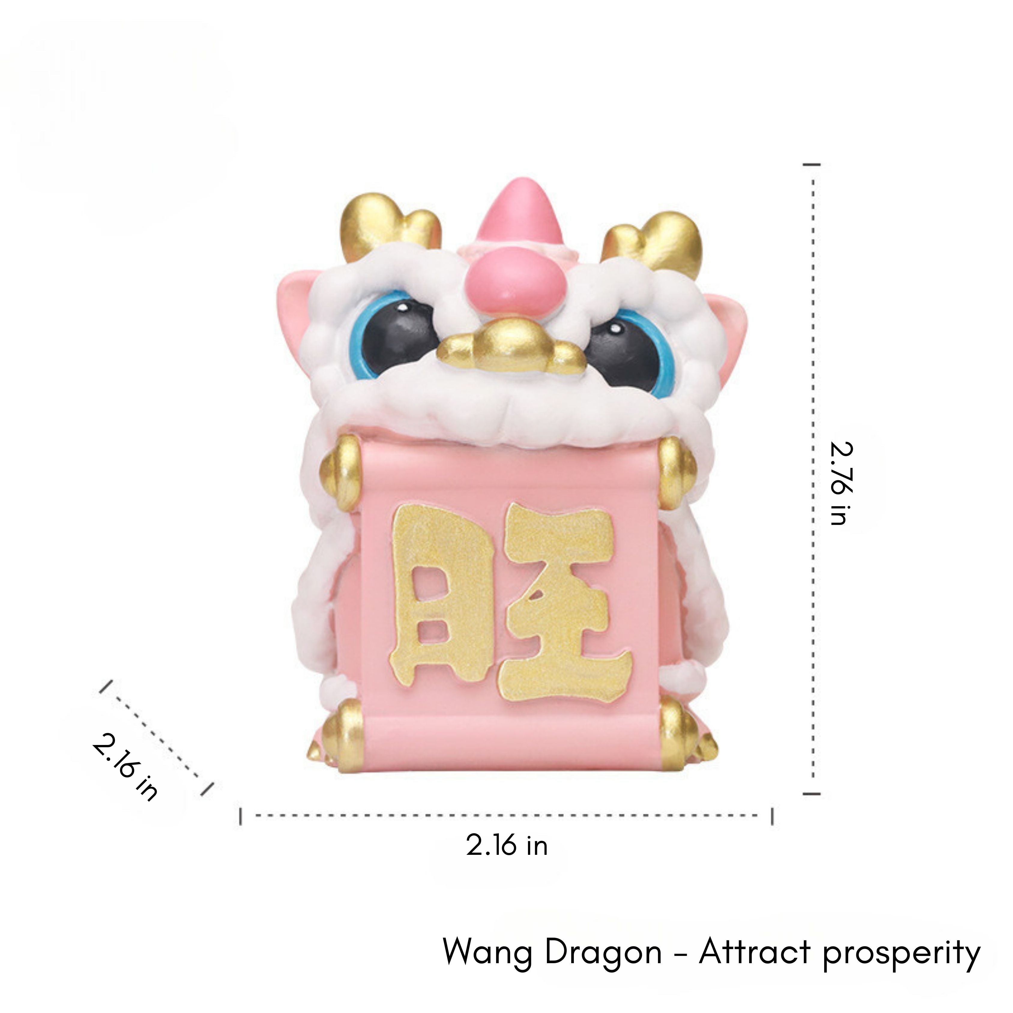 Lucky Dragon Prosperity Desk Ornament