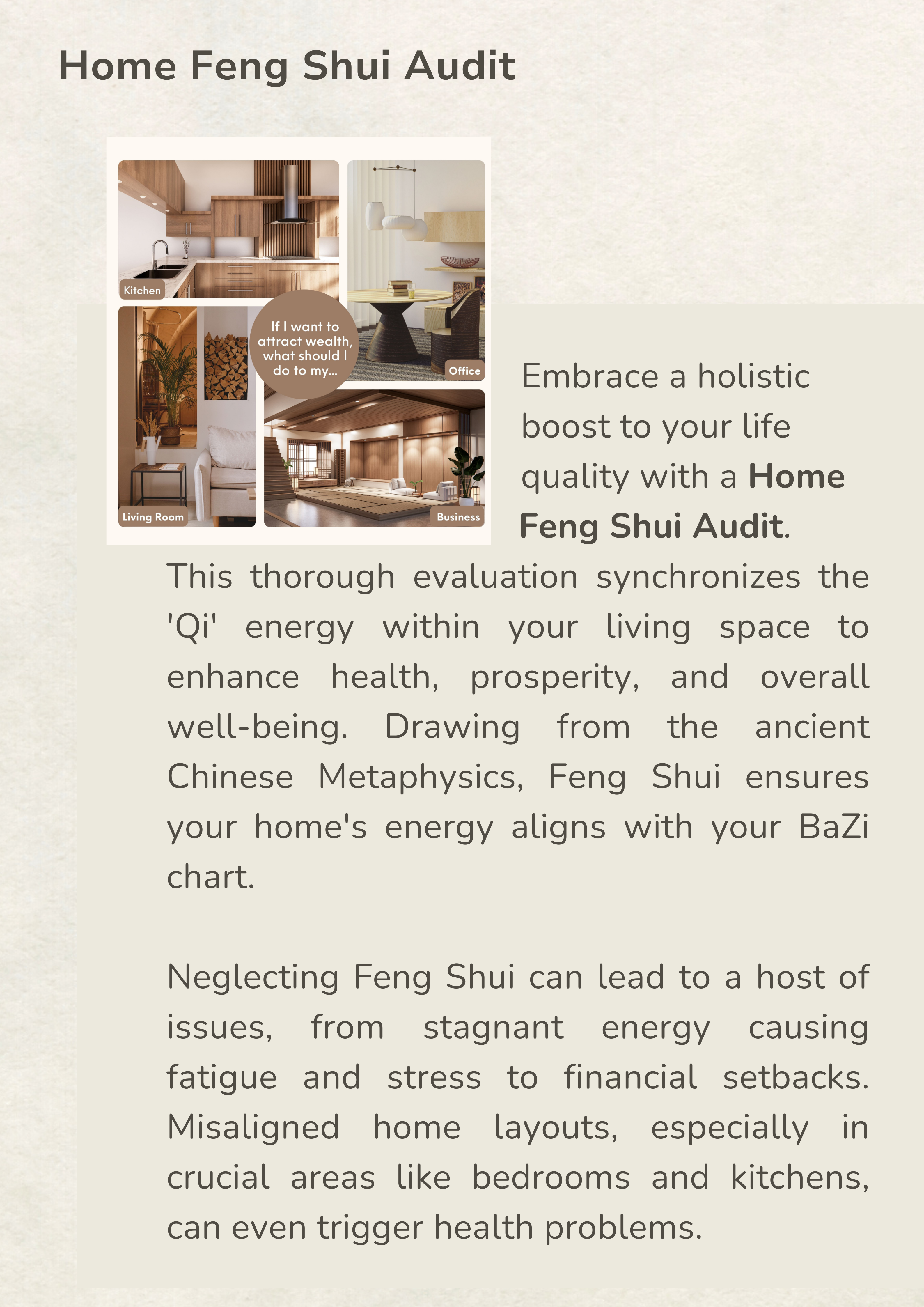 Home Feng Shui Audit