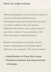 Home Feng Shui Audit