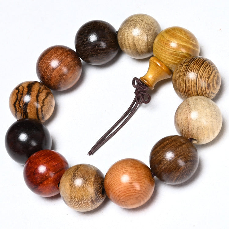 National Style Wooden Beaded Bracelet Bracelets 108 PCs