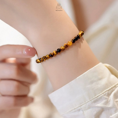 Natural Yellow Tiger's Eye Bracelet