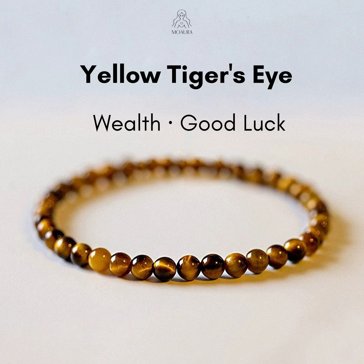 Natural Yellow Tiger's Eye Bracelet