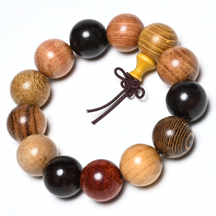 National Style Wooden Beaded Bracelet Bracelets 108 PCs